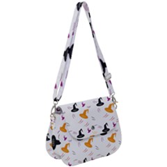 Witch Hat Witch Magic Halloween Saddle Handbag