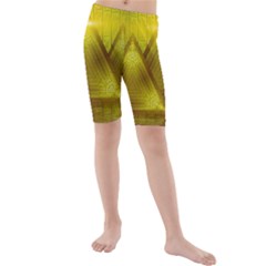 Hieroglyphic Egypt Egyptian Kids  Mid Length Swim Shorts