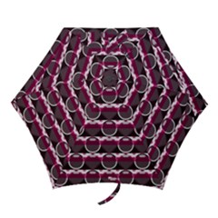 Background Geometric Pattern Orb Pattern Mini Folding Umbrellas by Ravend