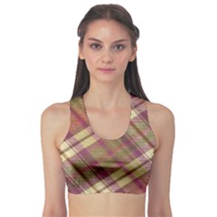 Beetle Juice Plaids  Sports Bra by ConteMonfrey