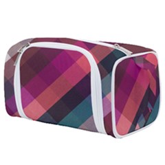 Multicolor Plaids Toiletries Pouch by ConteMonfrey