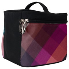 Multicolor Plaids Make Up Travel Bag (big)