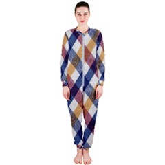 Hot Colors Plaid  Onepiece Jumpsuit (ladies) by ConteMonfrey