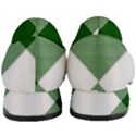 Green and white diagonal plaids Women s Bow Heels View4