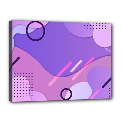 Colorful-abstract-wallpaper-theme Canvas 16  x 12  (Stretched)