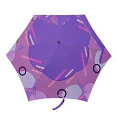 Colorful-abstract-wallpaper-theme Mini Folding Umbrellas
