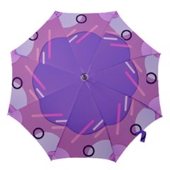 Colorful-abstract-wallpaper-theme Hook Handle Umbrellas (Small)