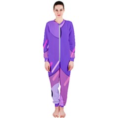 Colorful-abstract-wallpaper-theme OnePiece Jumpsuit (Ladies)