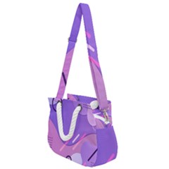 Colorful-abstract-wallpaper-theme Rope Handles Shoulder Strap Bag