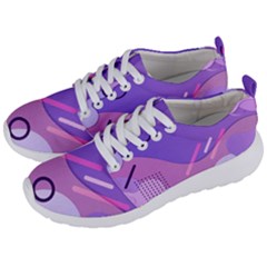 Colorful-abstract-wallpaper-theme Men s Lightweight Sports Shoes