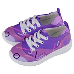 Colorful-abstract-wallpaper-theme Kids  Lightweight Sports Shoes