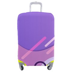 Colorful-abstract-wallpaper-theme Luggage Cover (Medium)