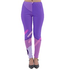 Colorful-abstract-wallpaper-theme Lightweight Velour Leggings