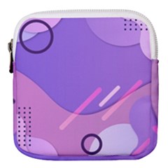 Colorful-abstract-wallpaper-theme Mini Square Pouch