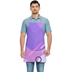 Colorful-abstract-wallpaper-theme Kitchen Apron