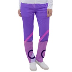 Colorful-abstract-wallpaper-theme Women s Casual Pants
