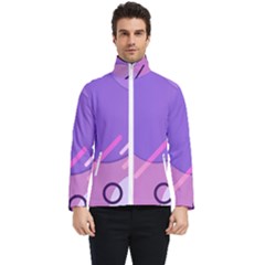 Colorful-abstract-wallpaper-theme Men s Bomber Jacket