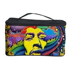 Psychedelic Rock Jimi Hendrix Cosmetic Storage by Jancukart