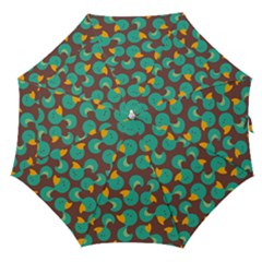 Vector-illustration-seamless-pattern-with-cartoon-duck Straight Umbrellas by Wegoenart
