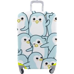 Penguin Pattern Luggage Cover (large)