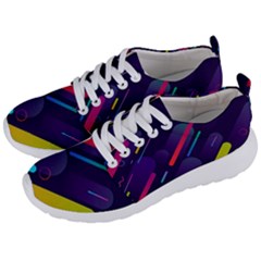 Colorful-abstract-background Men s Lightweight Sports Shoes by Wegoenart