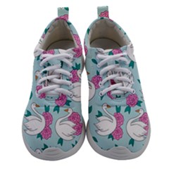 Classy Swan Pattern Women Athletic Shoes by Wegoenart