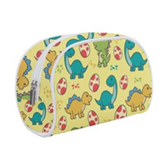 Seamless Pattern With Cute Dinosaurs Character Make Up Case (small)