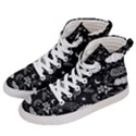 Vector-set-sketch-drawn-with-space Men s Hi-Top Skate Sneakers View2