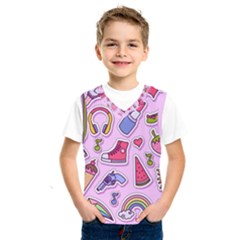 Fashion-patch-set Kids  Basketball Tank Top by Wegoenart