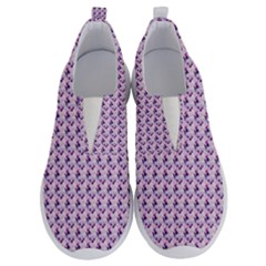 Purple Design No Lace Lightweight Shoes