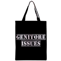 Genitore Issues  Zipper Classic Tote Bag by ConteMonfrey