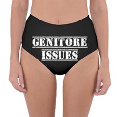 Genitore Issues  Reversible High-waist Bikini Bottoms