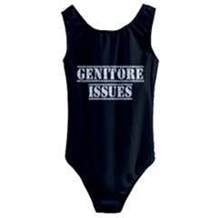 Genitore Issues  Kids  Cut-out Back One Piece Swimsuit by ConteMonfrey