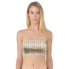 Water Color Pattern Bandeau Top by designsbymallika