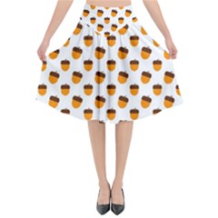 That`s Nuts   Flared Midi Skirt by ConteMonfrey