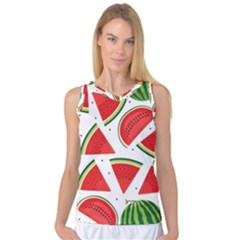 Watermelon Cuties White Women s Basketball Tank Top by ConteMonfrey