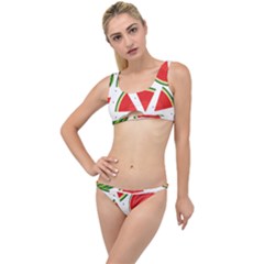 Watermelon Cuties White The Little Details Bikini Set by ConteMonfrey