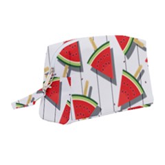 Watermelon Popsicle   Wristlet Pouch Bag (medium) by ConteMonfrey