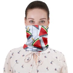 Watermelon Popsicle   Face Covering Bandana (adult) by ConteMonfrey