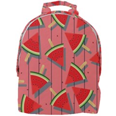 Red Watermelon Popsicle Mini Full Print Backpack by ConteMonfrey