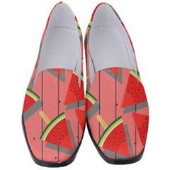 Red Watermelon Popsicle Women s Classic Loafer Heels by ConteMonfrey