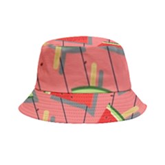 Red Watermelon Popsicle Bucket Hat