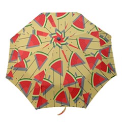 Pastel Watermelon Popsicle Folding Umbrellas