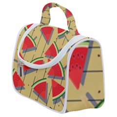 Pastel Watermelon Popsicle Satchel Handbag