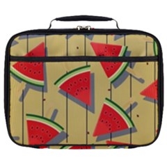 Pastel Watermelon Popsicle Full Print Lunch Bag