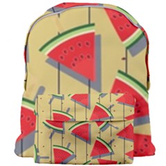 Pastel Watermelon Popsicle Giant Full Print Backpack by ConteMonfrey