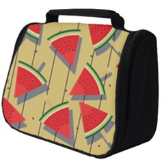 Pastel Watermelon Popsicle Full Print Travel Pouch (Big)