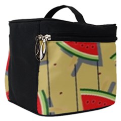 Pastel Watermelon Popsicle Make Up Travel Bag (Small)