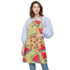 Pastel Watermelon Popsicle Pocket Apron