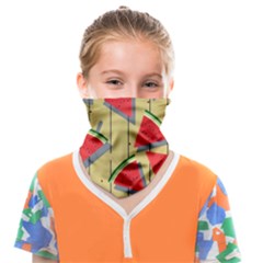 Pastel Watermelon Popsicle Face Covering Bandana (Kids)